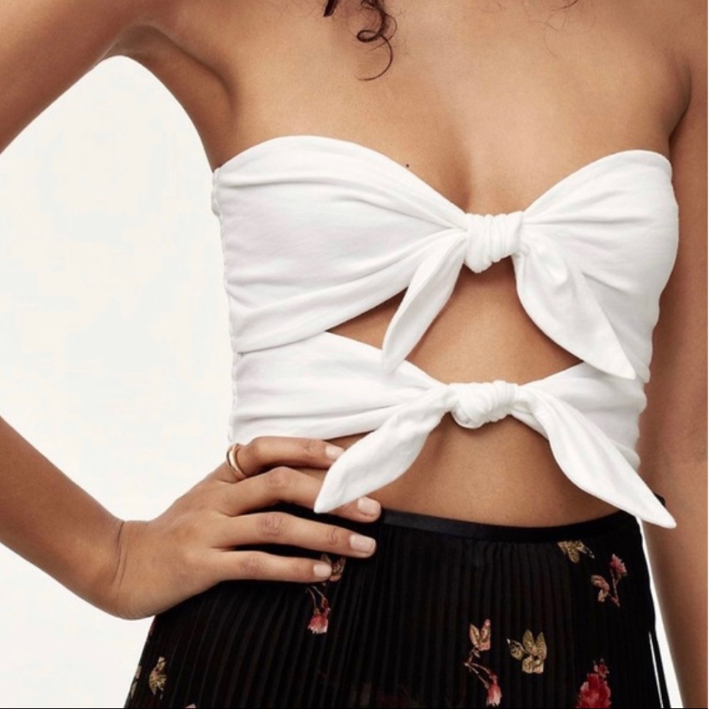 Wilfred Tie Top from Aritzia